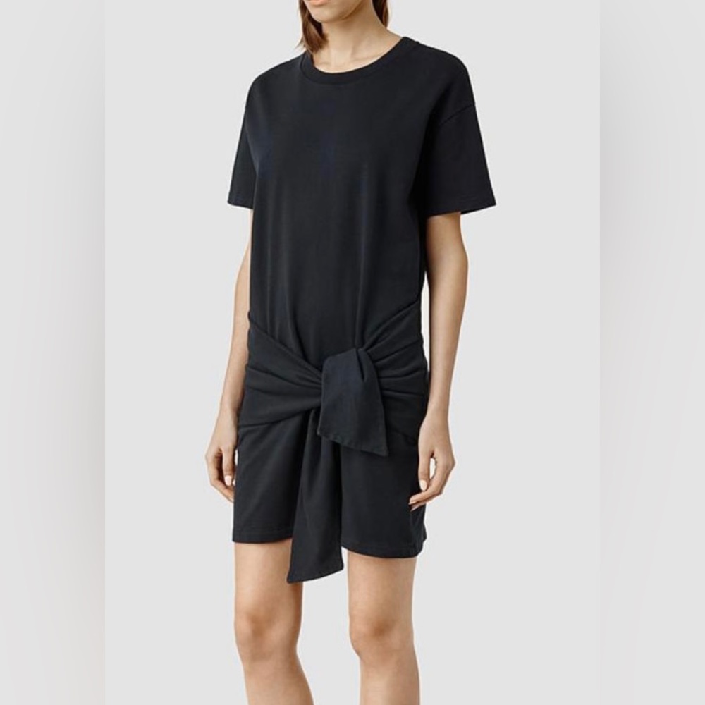All saints Chan Fly dress black 6 - Picture 1 of 11